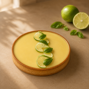 TARTE CITRON VERT BASILIC