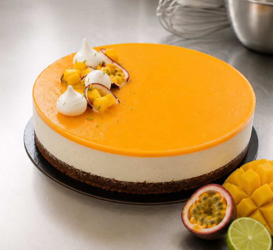 CHEESECAKE MANGUE PASSION